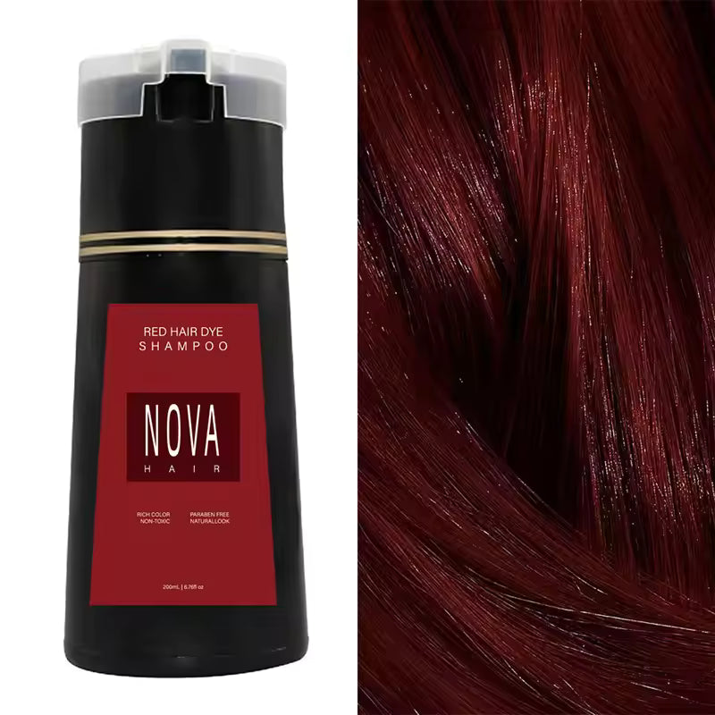 Nova Hair – Le shampooing colorant 3-en-1