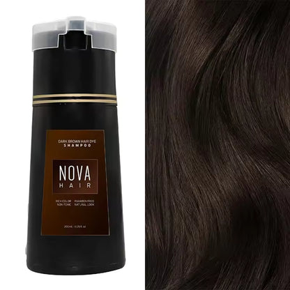 Nova Hair – Le shampooing colorant 3-en-1