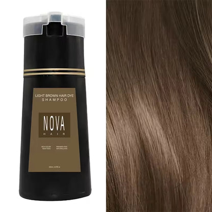 Nova Hair – Le shampooing colorant 3-en-1